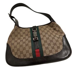 Gucci Brown and Black Shoulder Bag